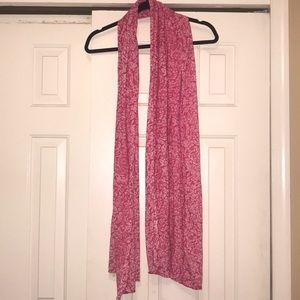 Hard Tail NWT Pink Print Scarf